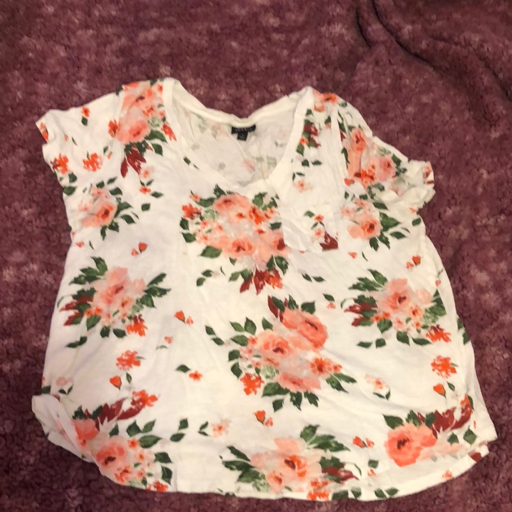 Torrid flower shirt